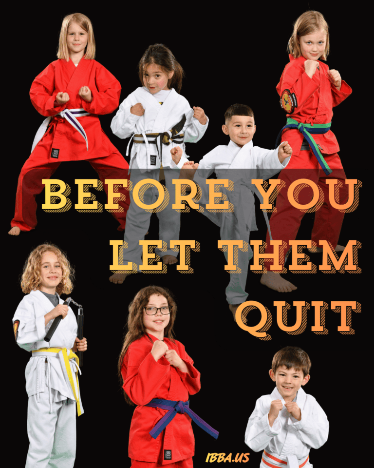 Perseverance through martial arts